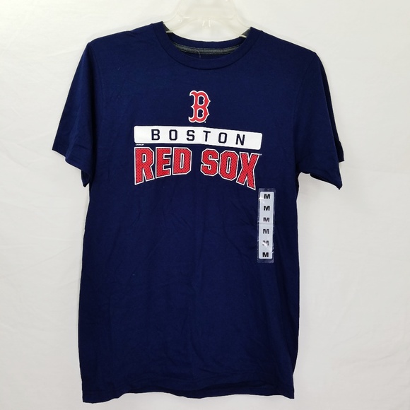 Boston Red Sox Men's Ring-Spun Cotton T-Shirt MLB - Picture 2 of 8